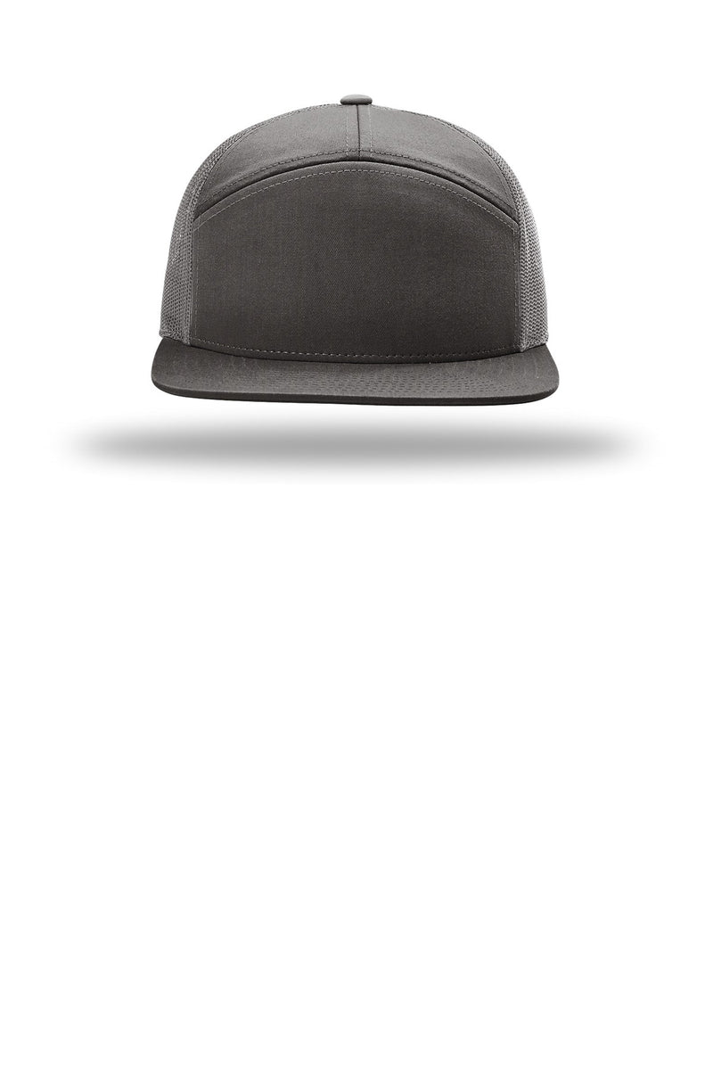 Richardson 7-Panel Trucker - Charcoal