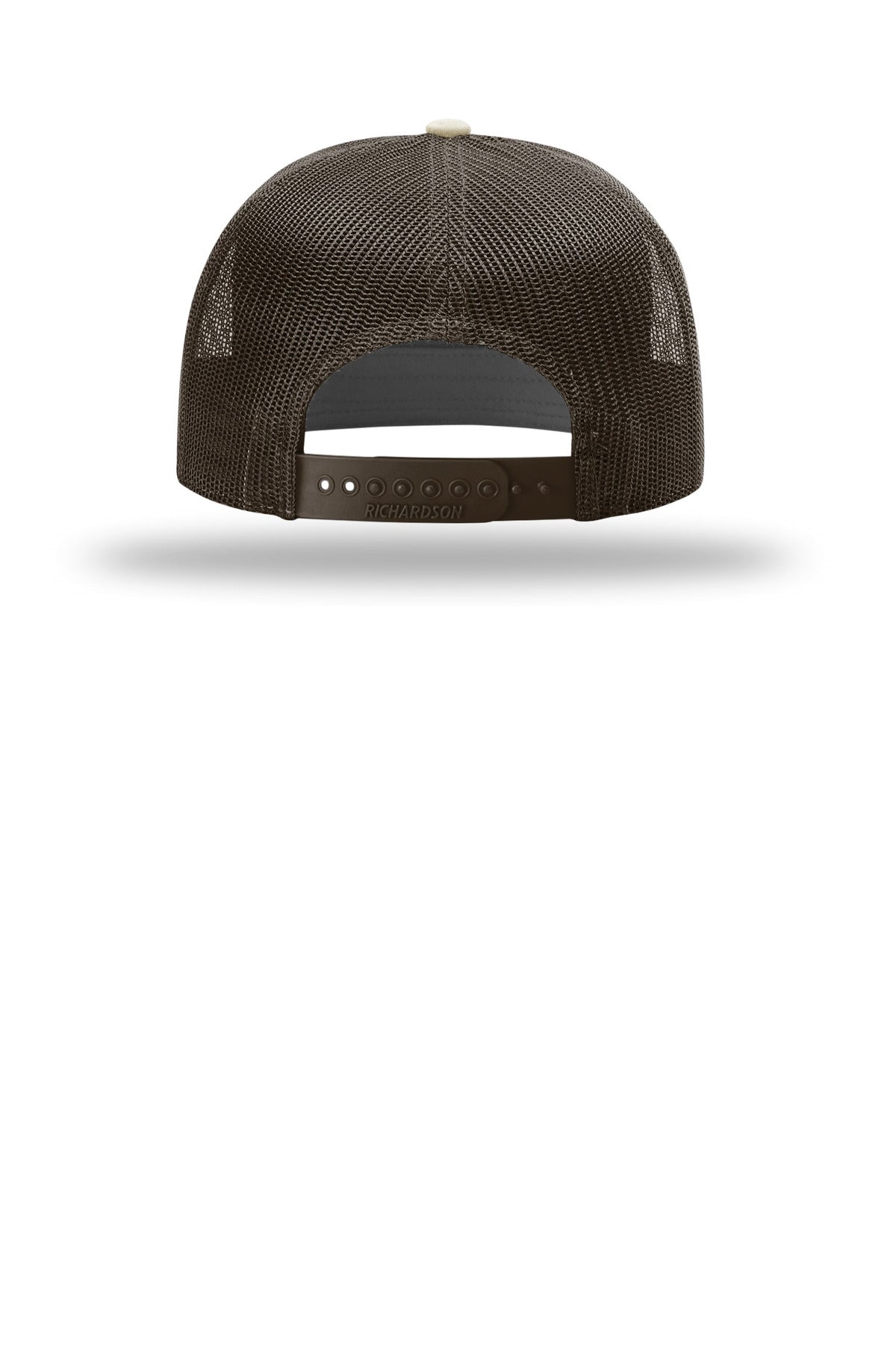 Richardson 7-Panel Trucker - Pale Khaki/ Brown