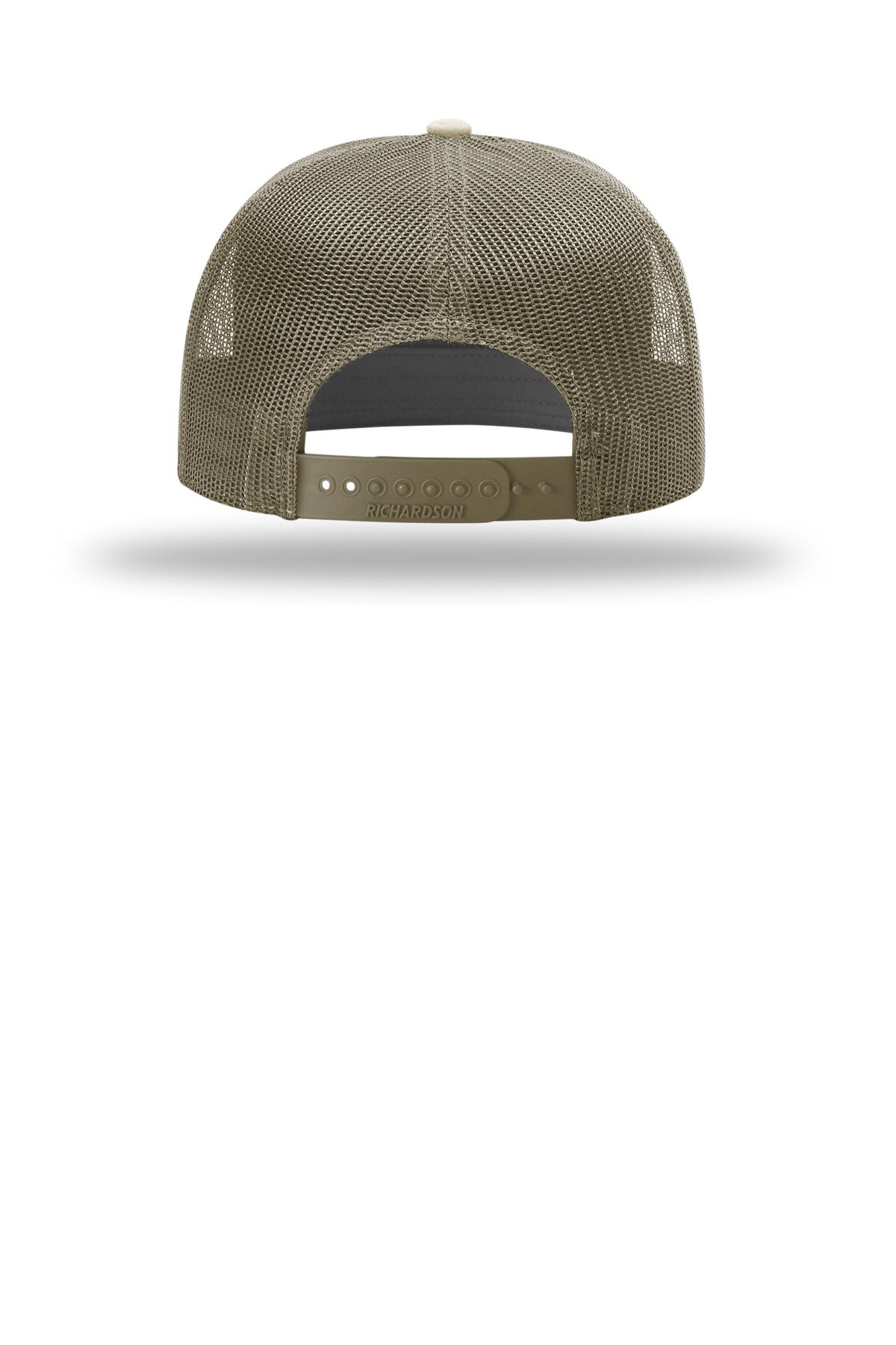 Richardson 7-Panel Trucker - Pale Khaki/ Loden