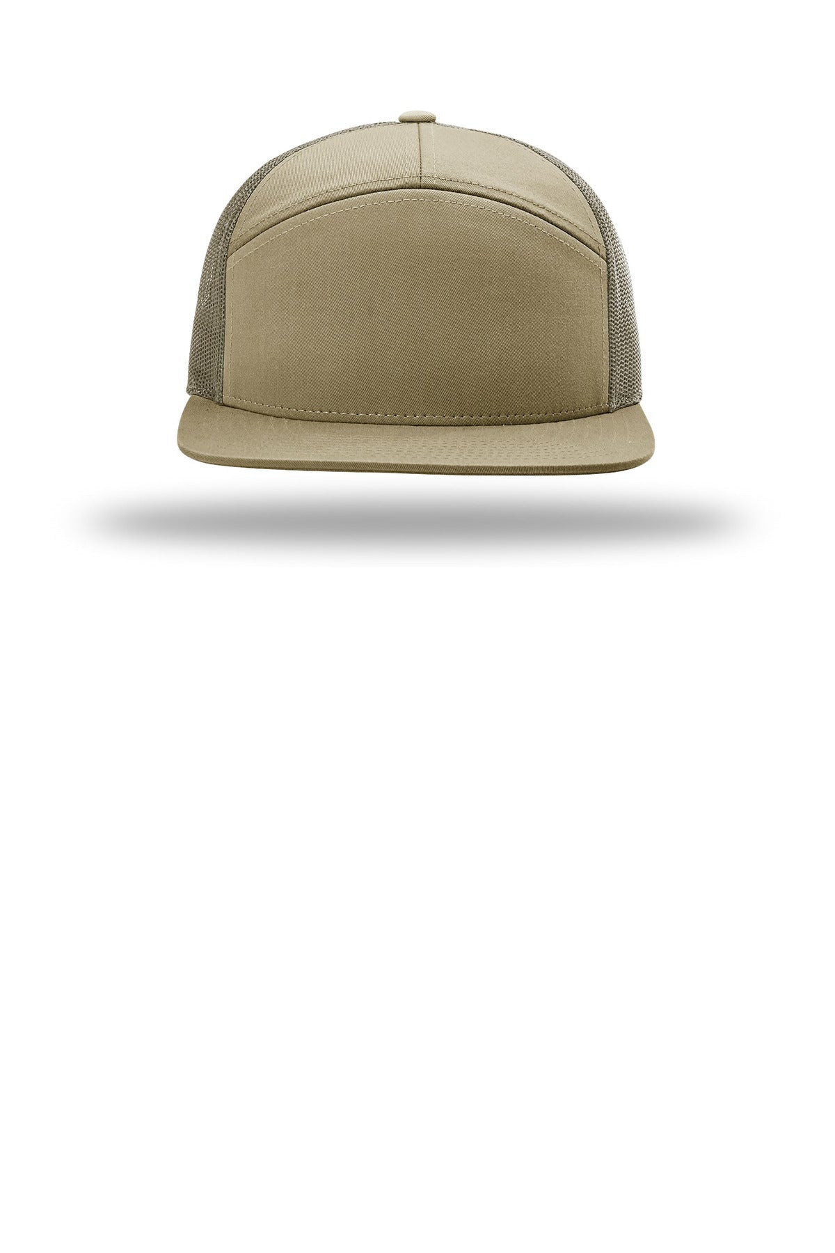 Richardson 7-Panel Trucker - Pale Khaki/ Loden