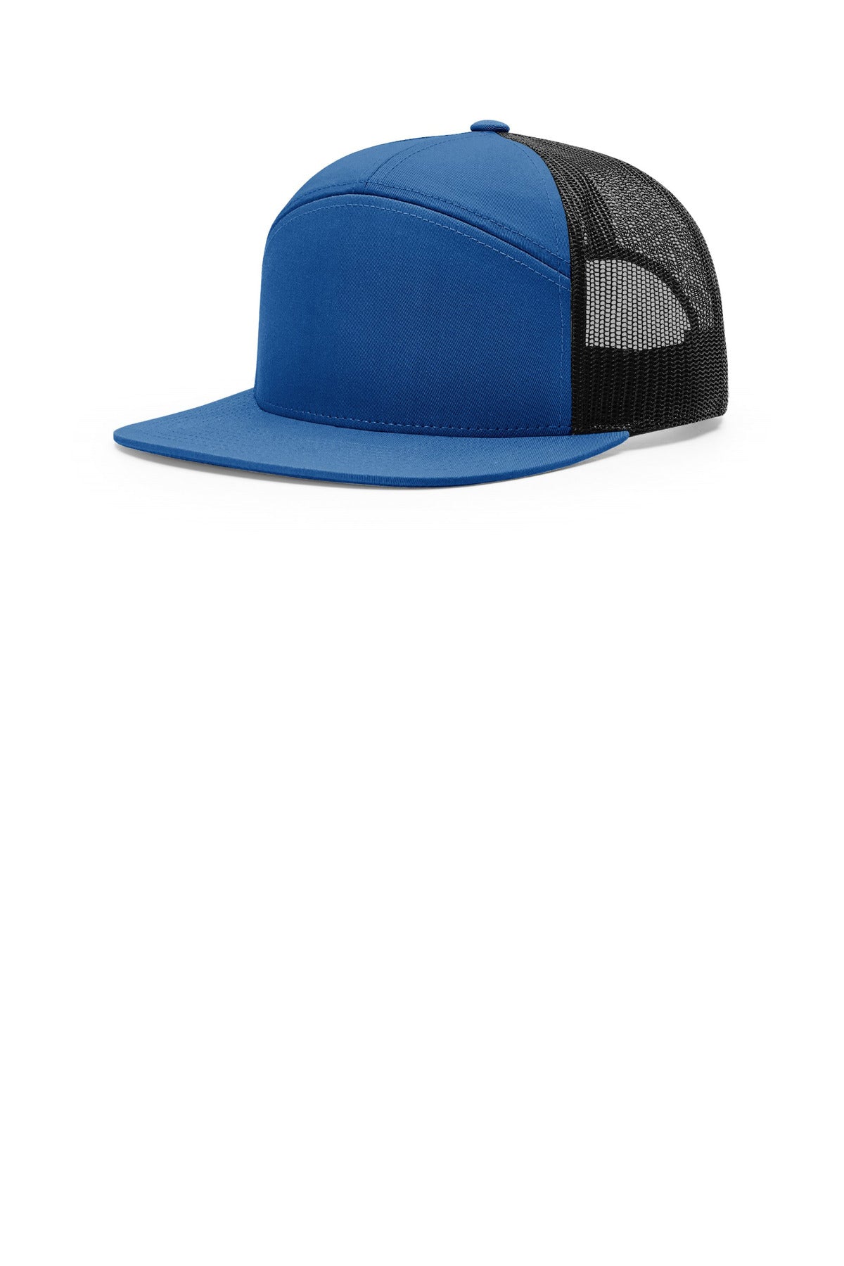 Richardson 7-Panel Trucker - Royal/ Black