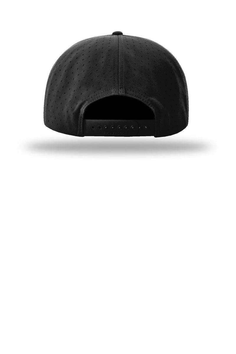 Richardson Cannon 7-Panel Flatbill - Black