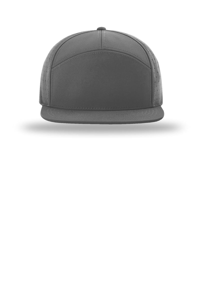 Richardson Cannon 7-Panel Flatbill - Charcoal