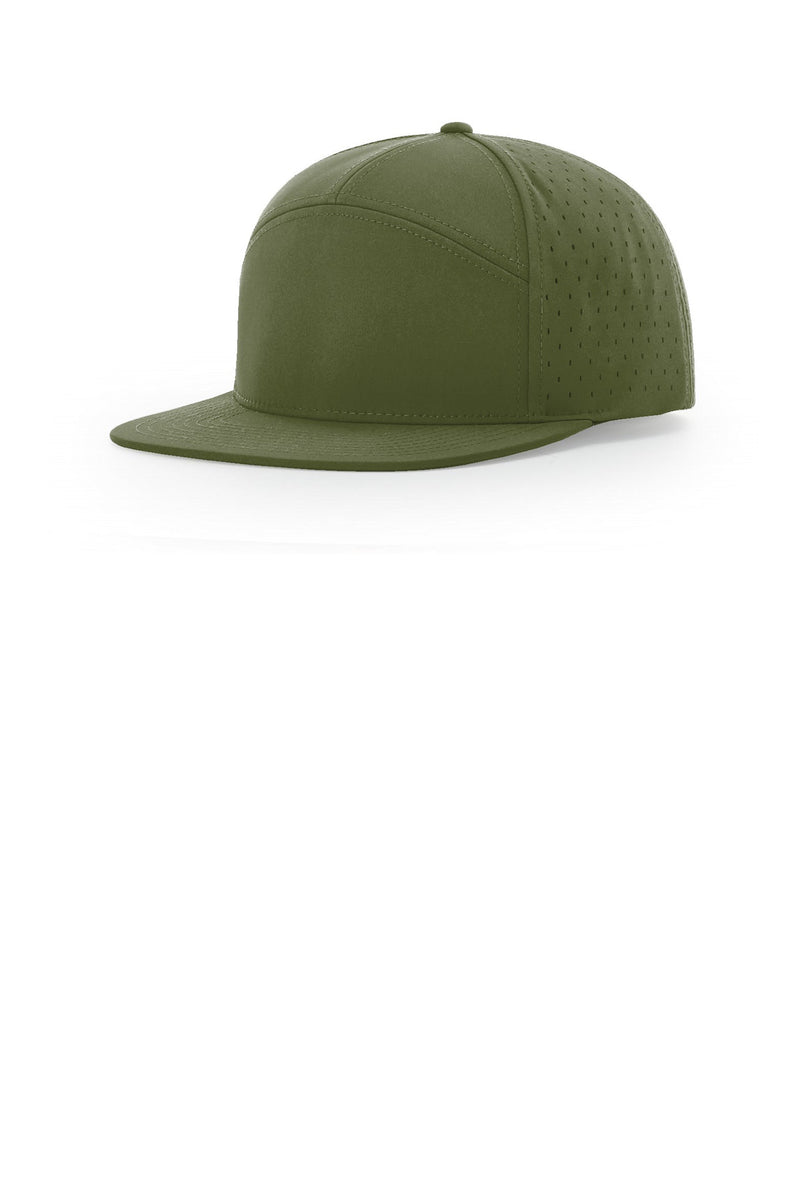 Richardson Cannon 7-Panel Flatbill - Moss Green