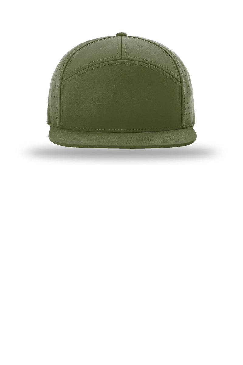 Richardson Cannon 7-Panel Flatbill - Moss Green