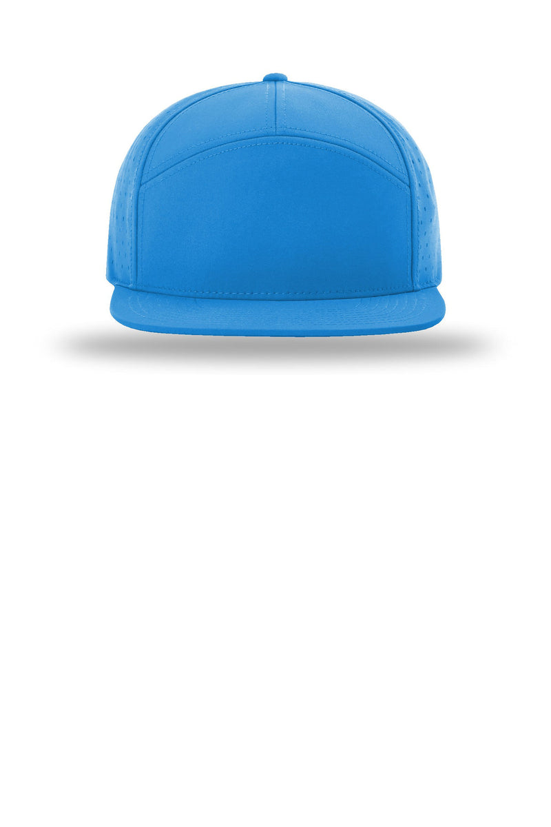 Richardson Cannon 7-Panel Flatbill - Pool Blue