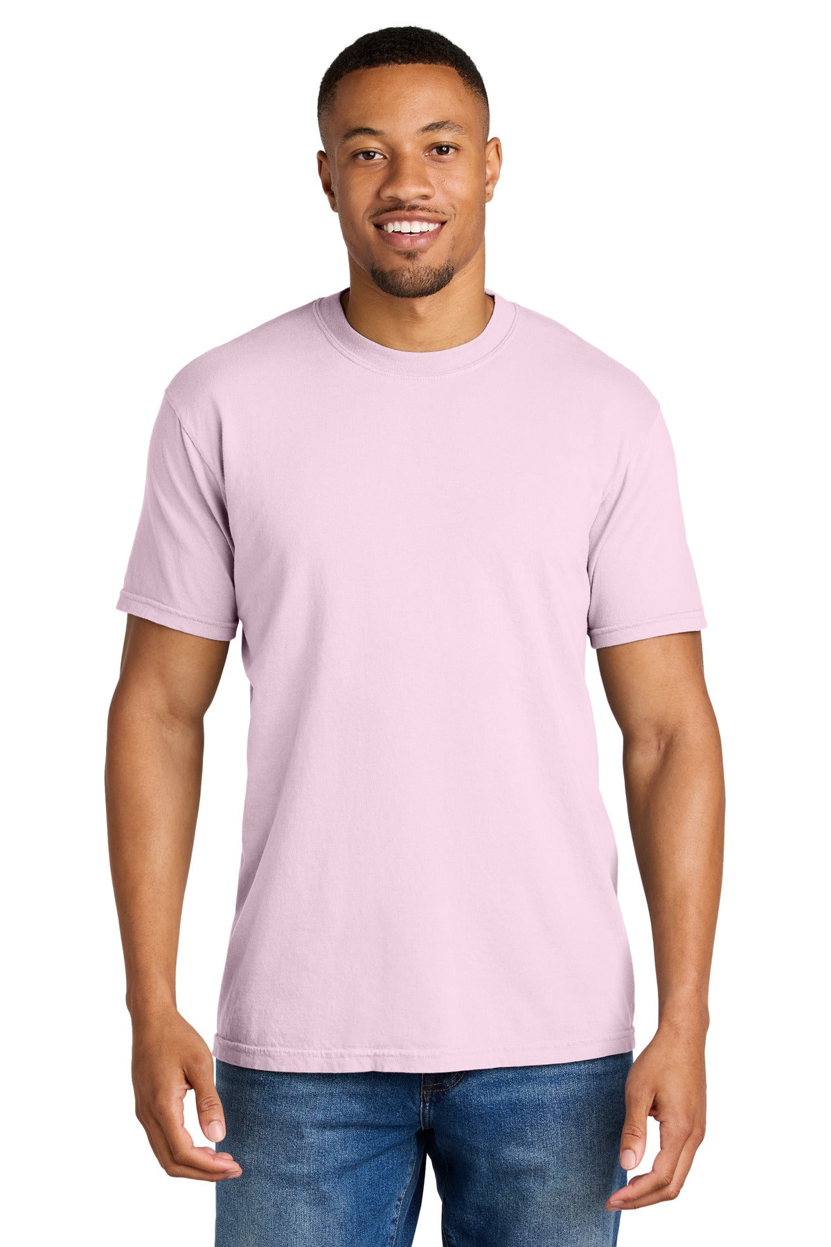 COMFORT COLORS  Heavyweight Ring Spun Tee - Blossom