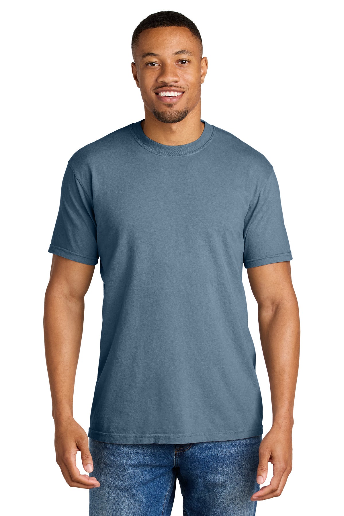 COMFORT COLORS  Heavyweight Ring Spun Tee - Blue Jean