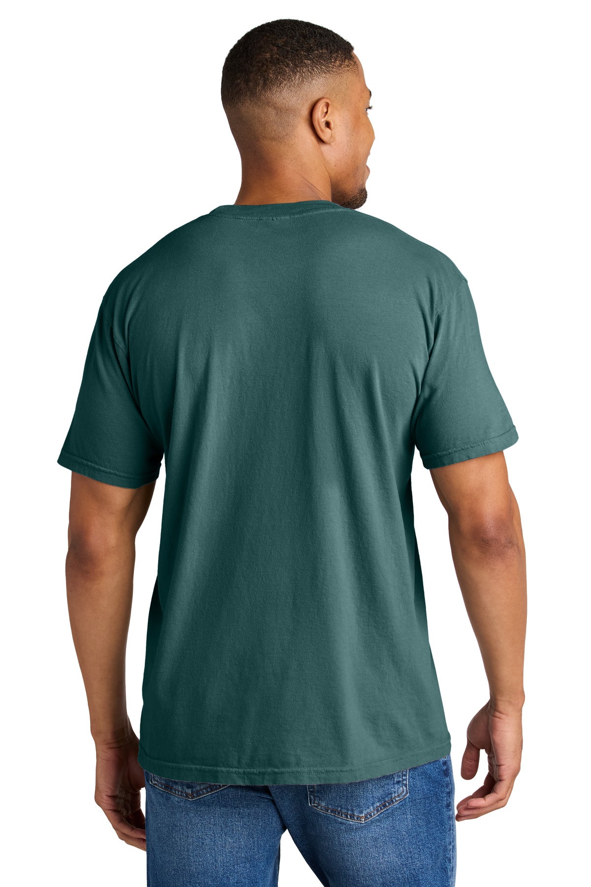 COMFORT COLORS  Heavyweight Ring Spun Tee - Blue Spruce