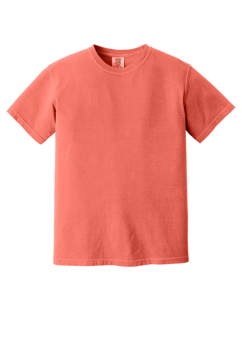 COMFORT COLORS  Heavyweight Ring Spun Tee - Bright Salmon