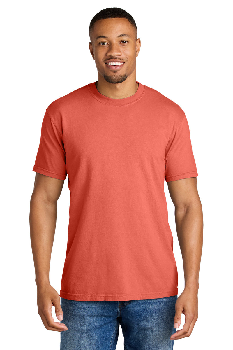 COMFORT COLORS  Heavyweight Ring Spun Tee - Bright Salmon