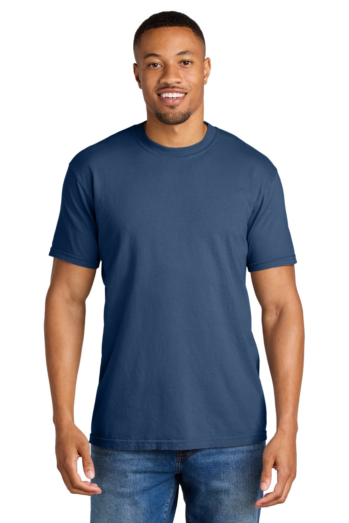 COMFORT COLORS  Heavyweight Ring Spun Tee - China Blue
