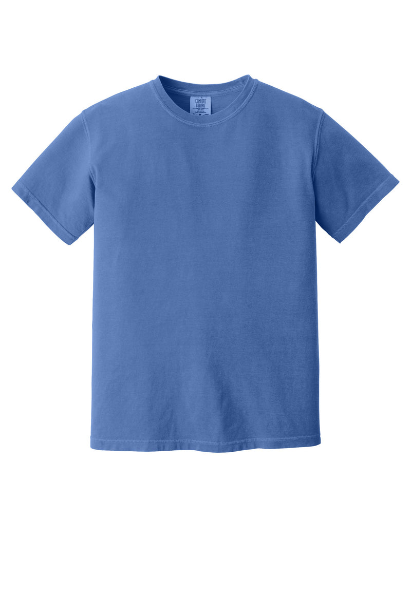 COMFORT COLORS  Heavyweight Ring Spun Tee - Flo Blue