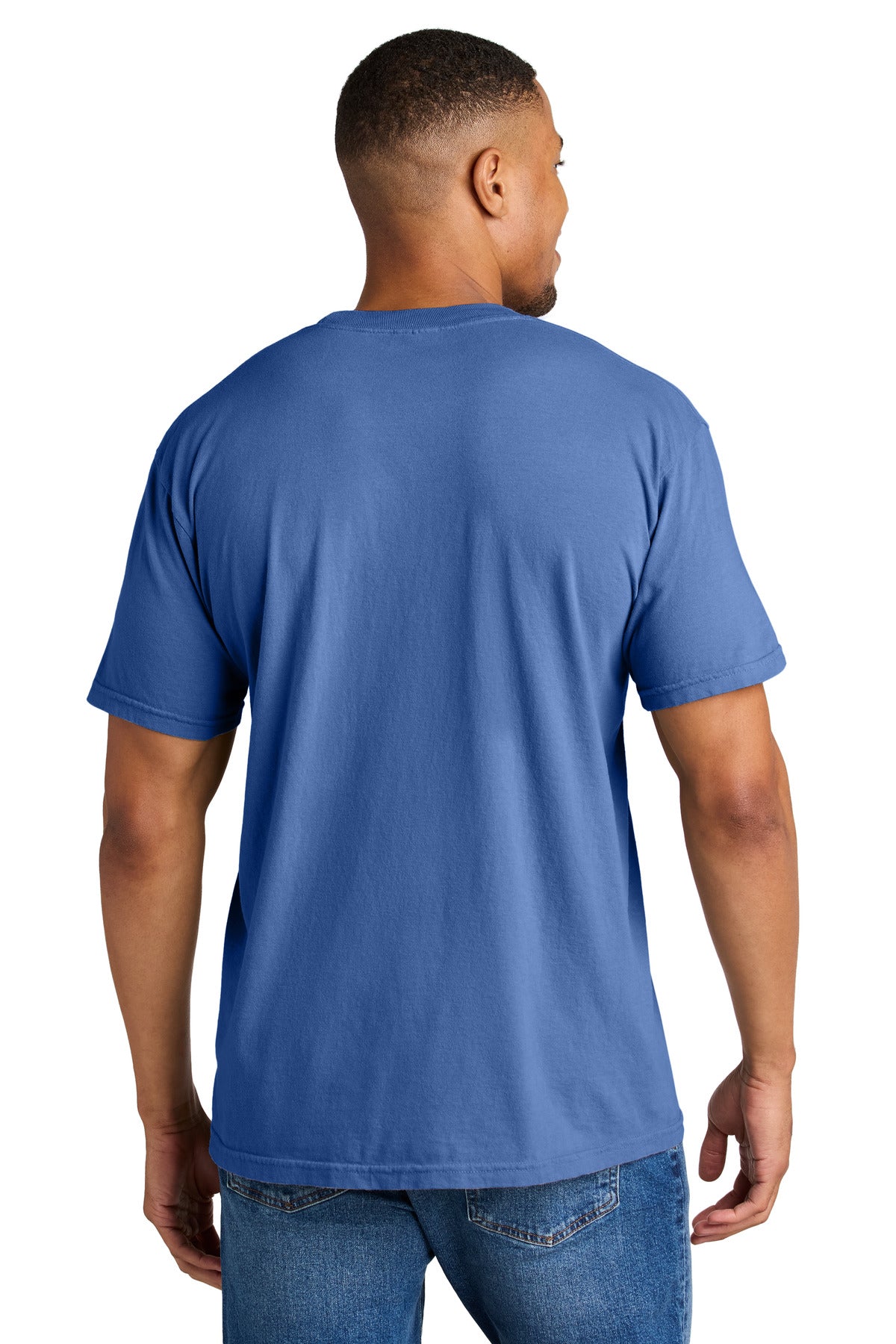 COMFORT COLORS  Heavyweight Ring Spun Tee - Flo Blue