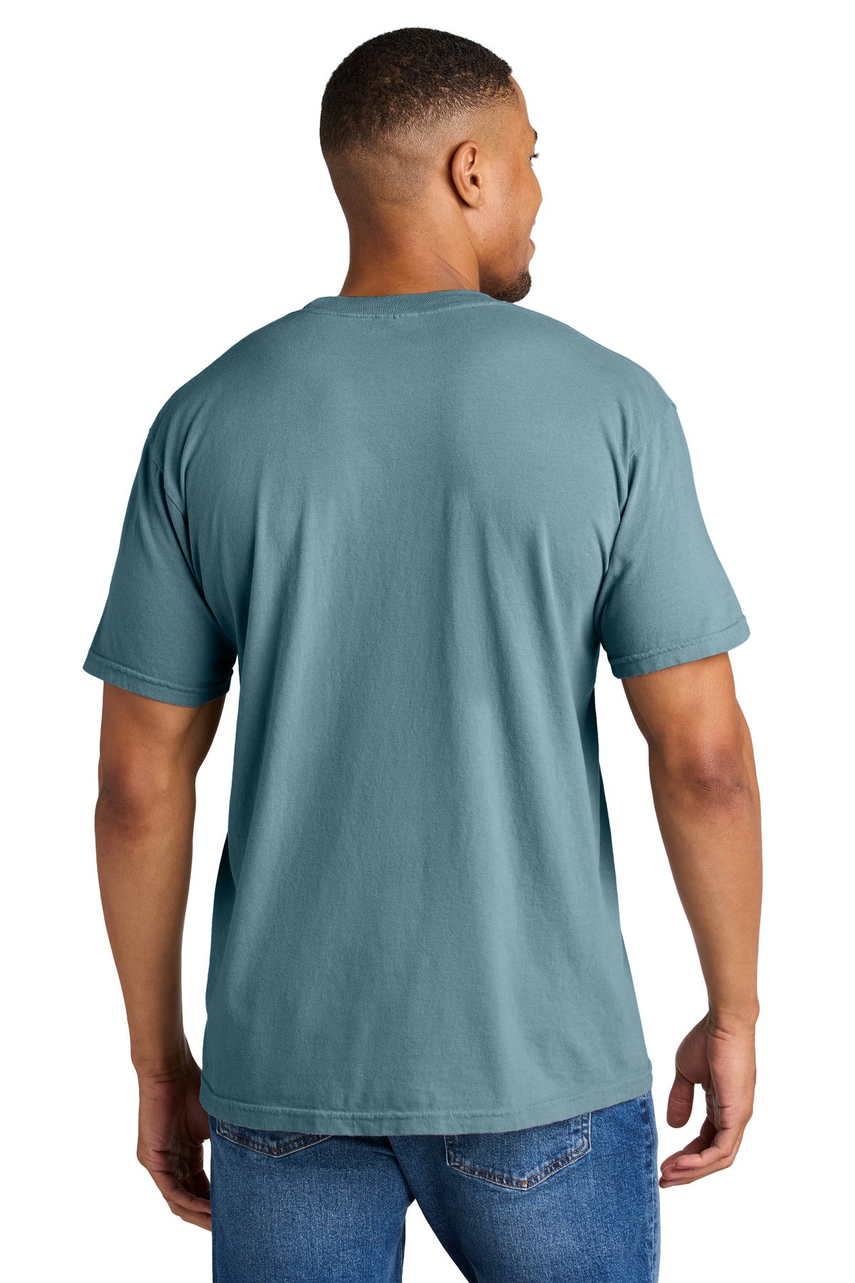 COMFORT COLORS  Heavyweight Ring Spun Tee - Ice Blue