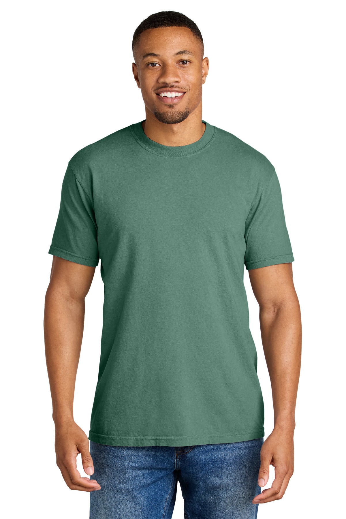 COMFORT COLORS  Heavyweight Ring Spun Tee - Light Green