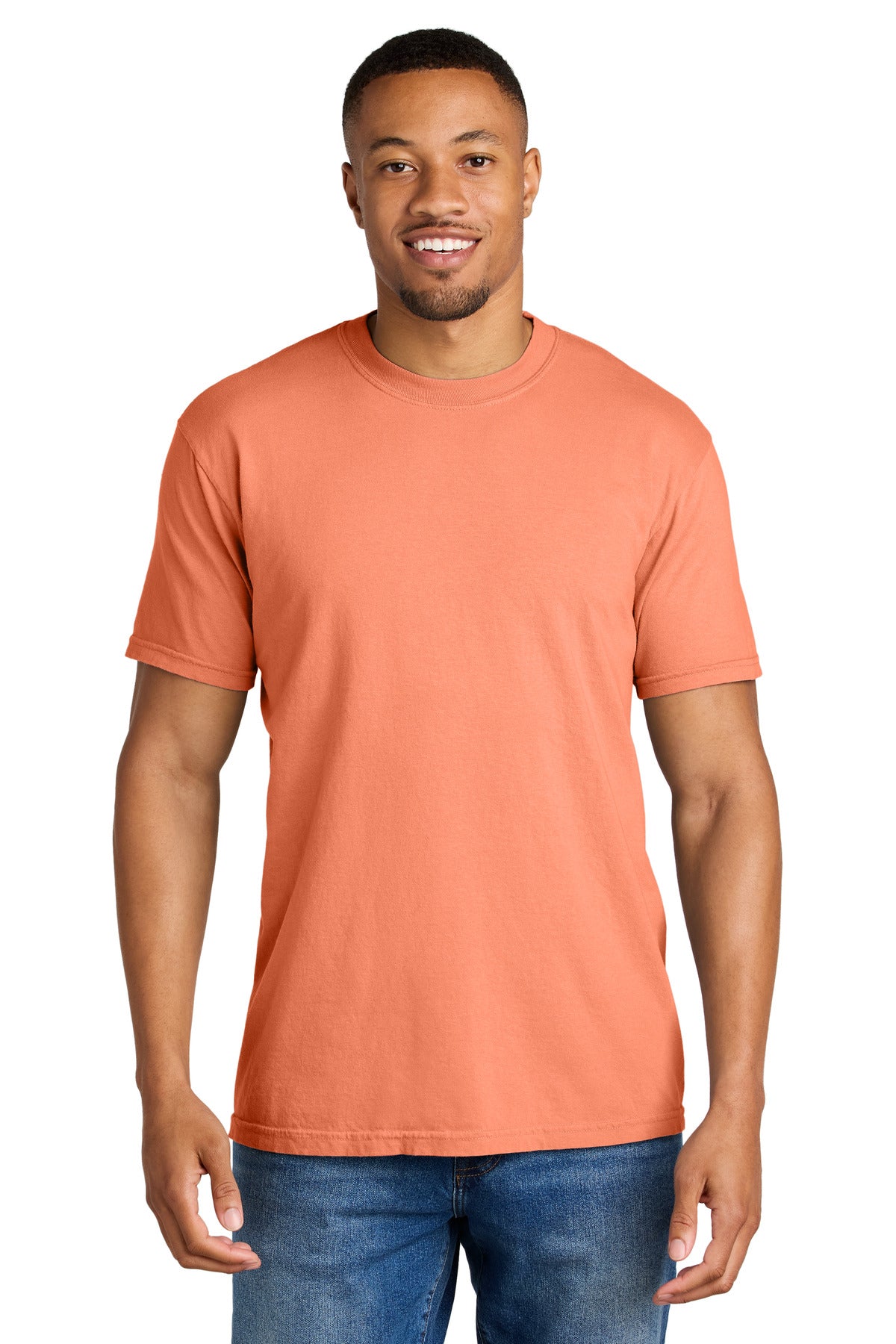 COMFORT COLORS  Heavyweight Ring Spun Tee - Melon