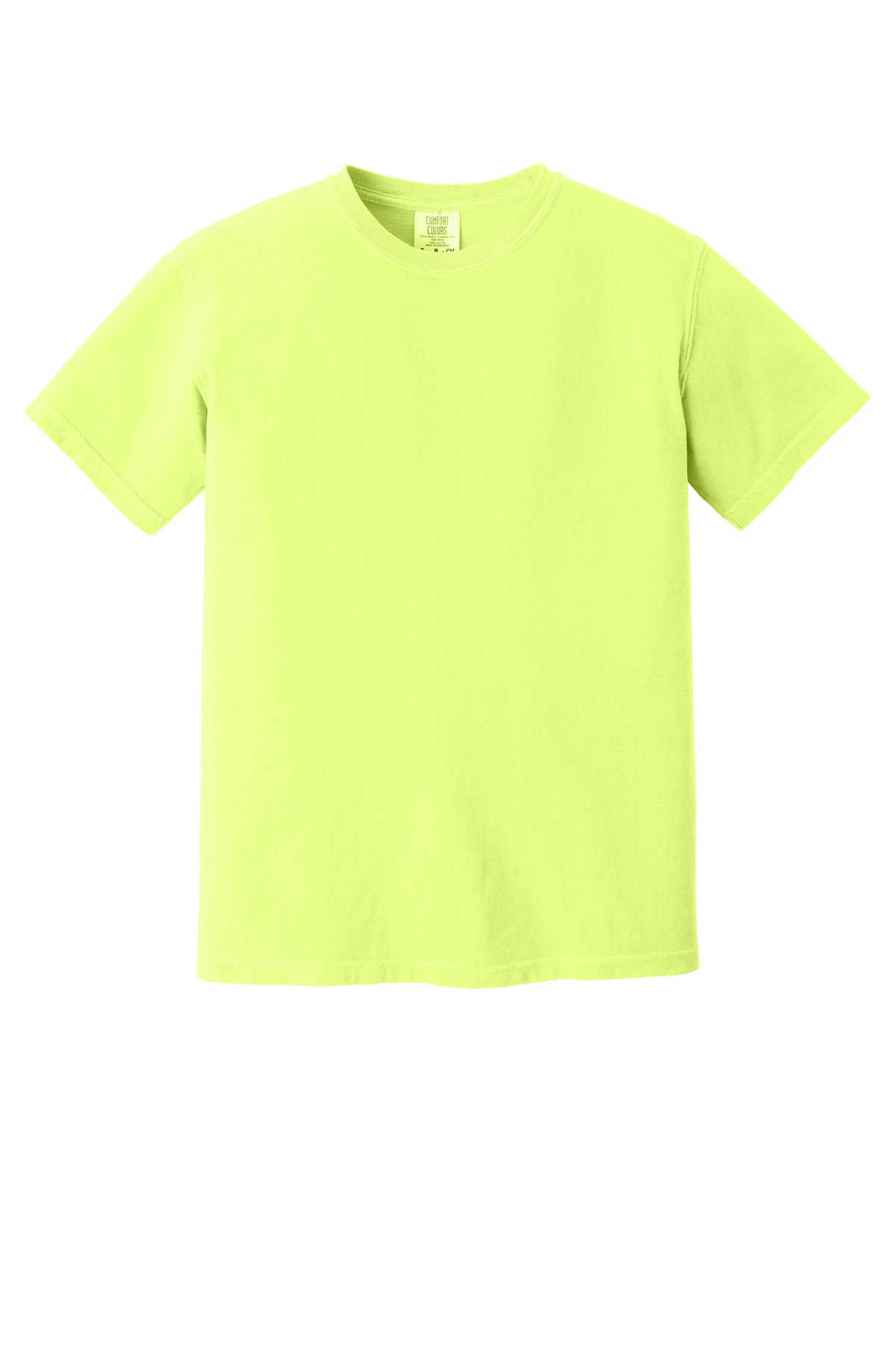 COMFORT COLORS  Heavyweight Ring Spun Tee - Neon Lemon