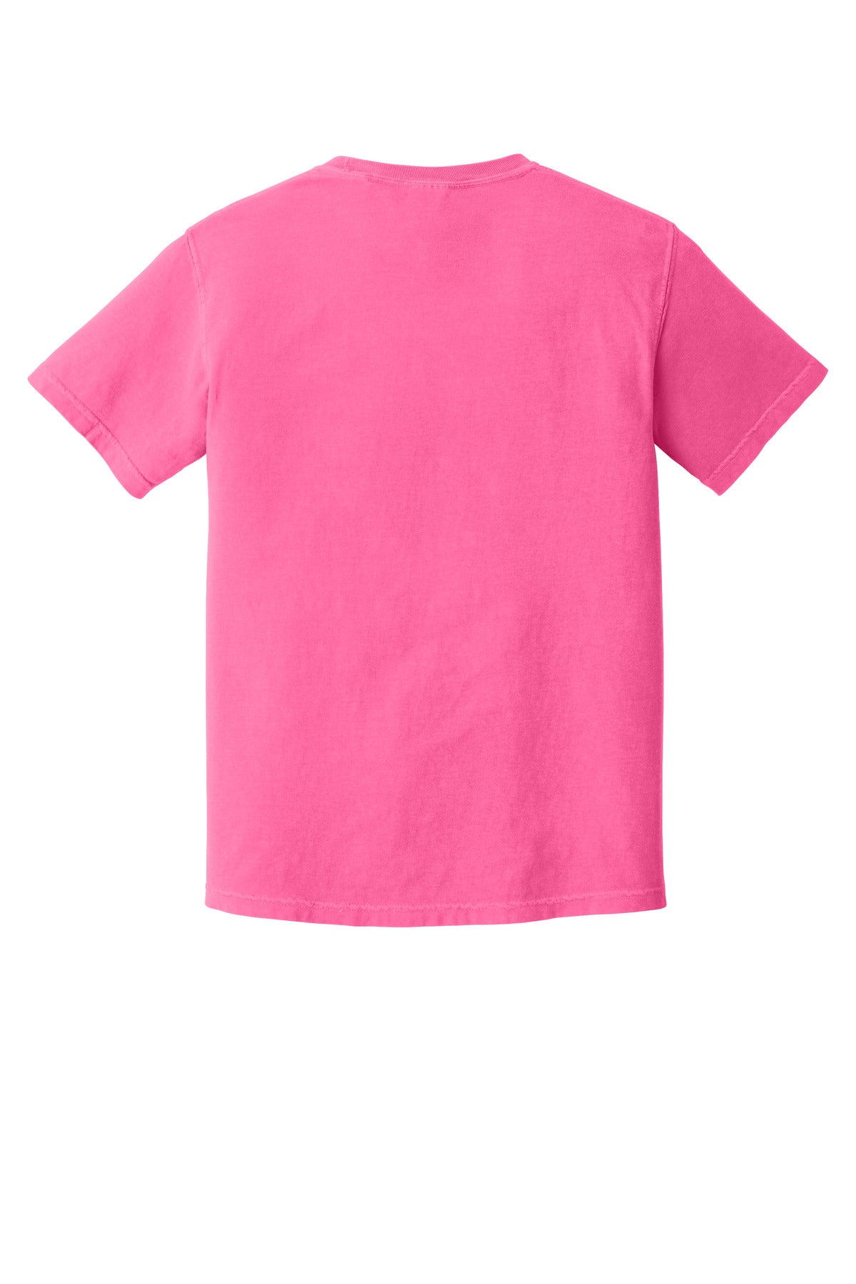 COMFORT COLORS  Heavyweight Ring Spun Tee - Neon Pink