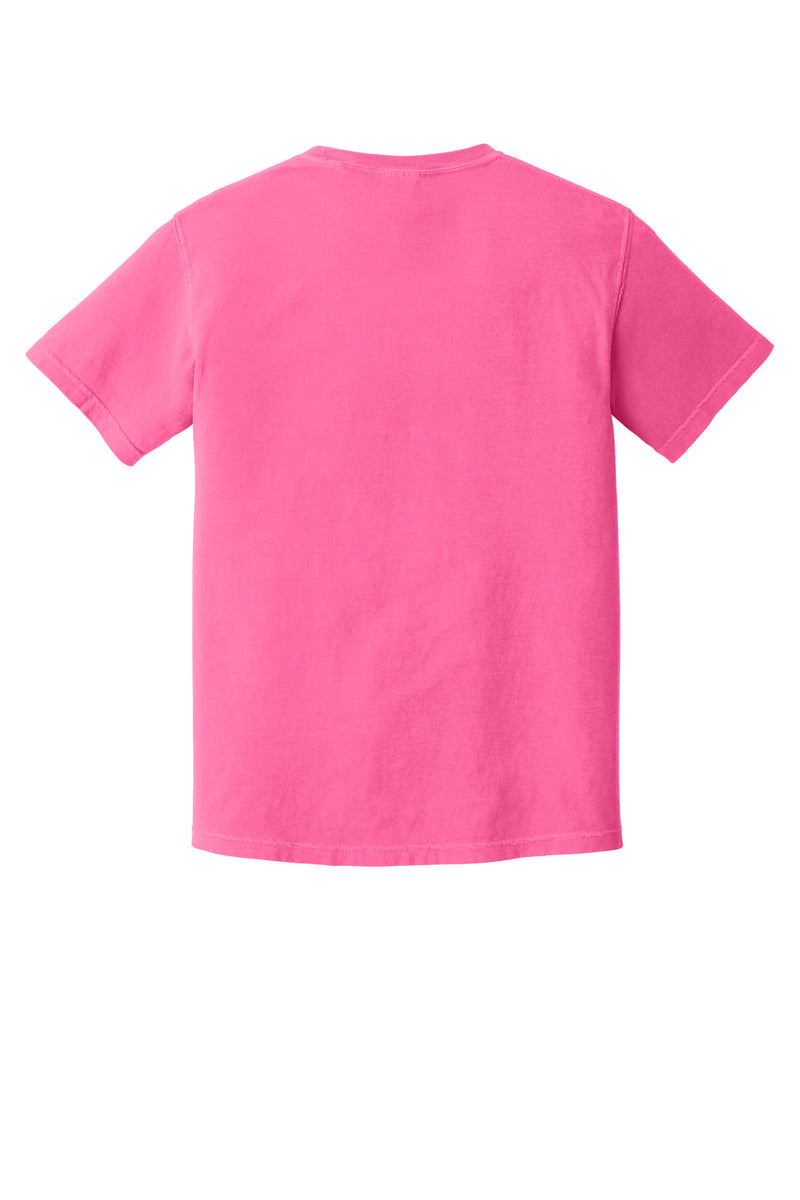 COMFORT COLORS  Heavyweight Ring Spun Tee - Neon Pink