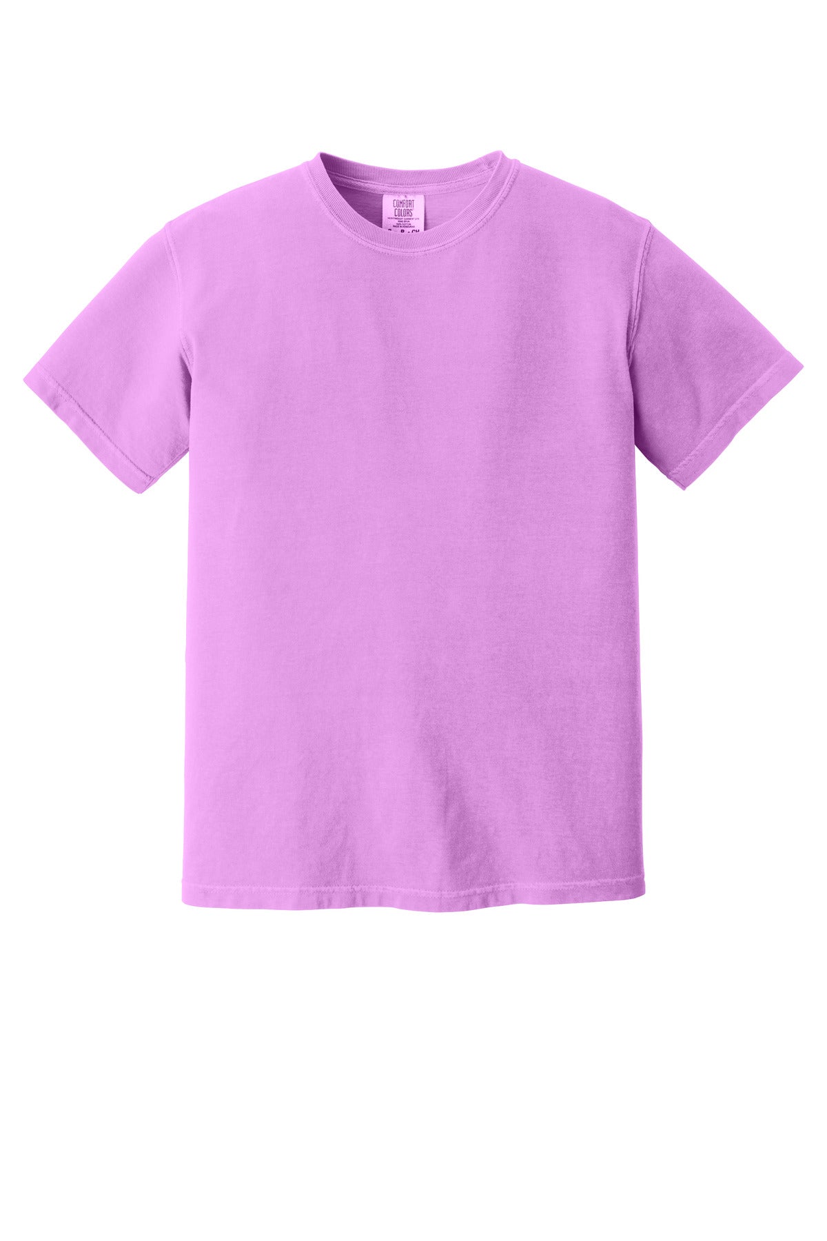 COMFORT COLORS  Heavyweight Ring Spun Tee - Neon Violet