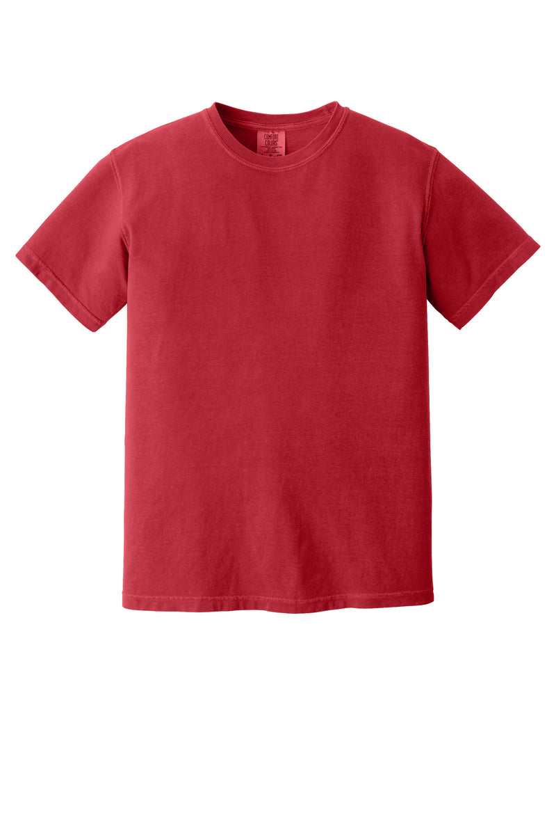 COMFORT COLORS  Heavyweight Ring Spun Tee - Red