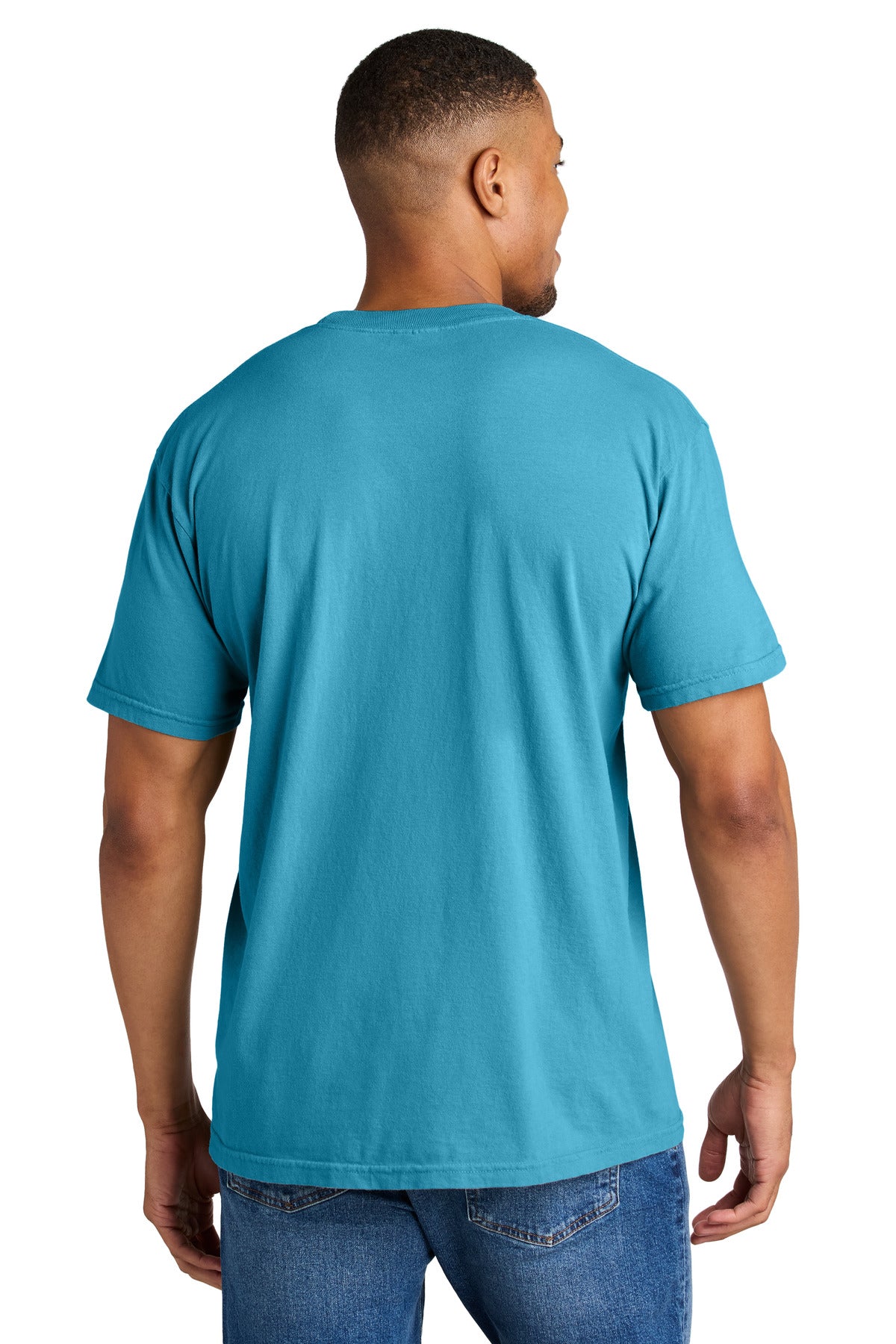 COMFORT COLORS  Heavyweight Ring Spun Tee - Sapphire