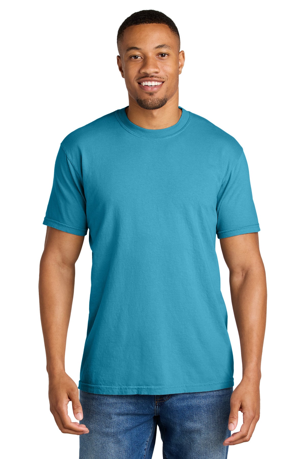 COMFORT COLORS  Heavyweight Ring Spun Tee - Sapphire
