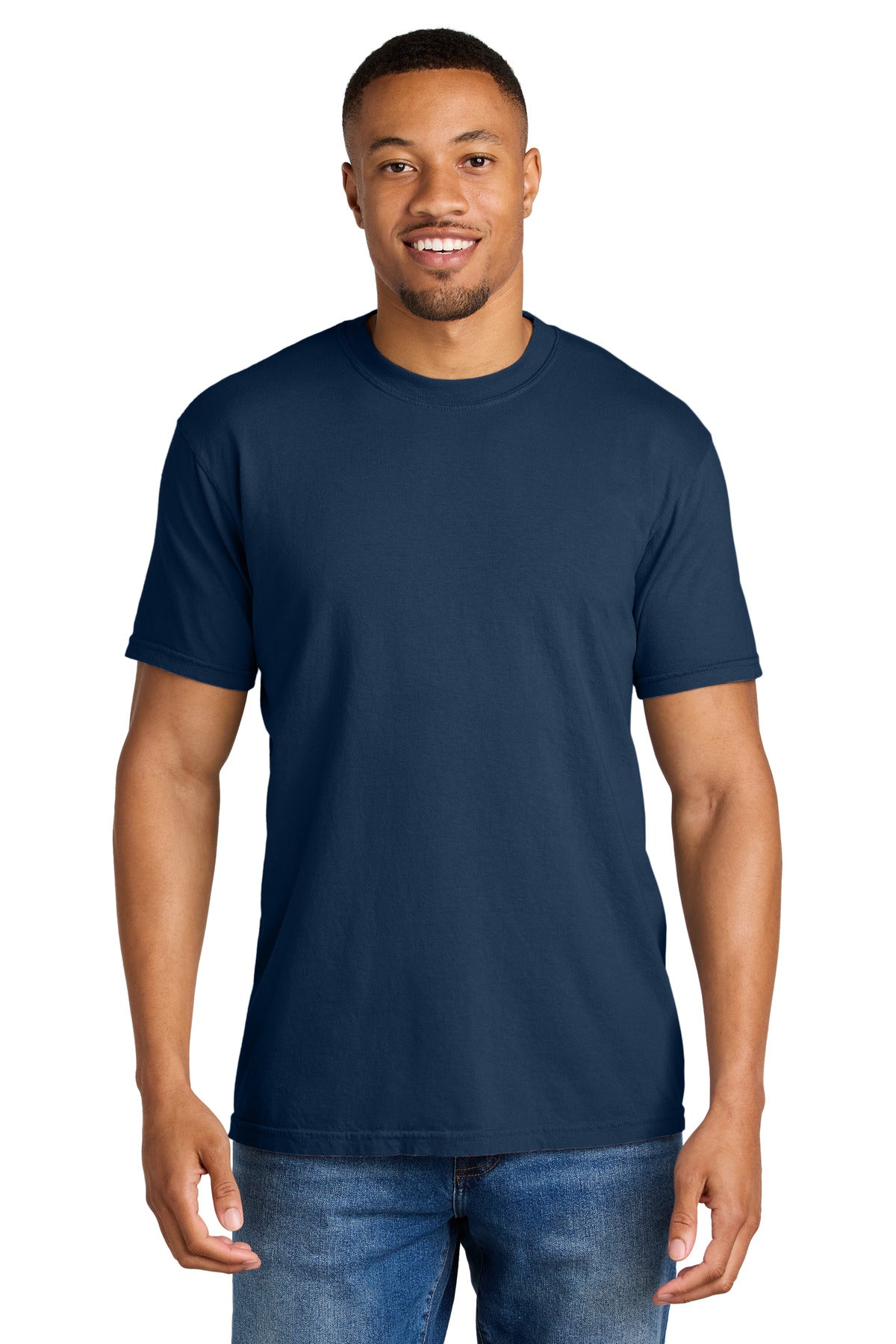 COMFORT COLORS  Heavyweight Ring Spun Tee - True Navy