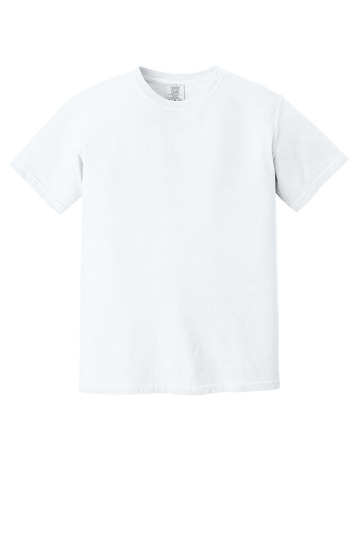 COMFORT COLORS  Heavyweight Ring Spun Tee - White