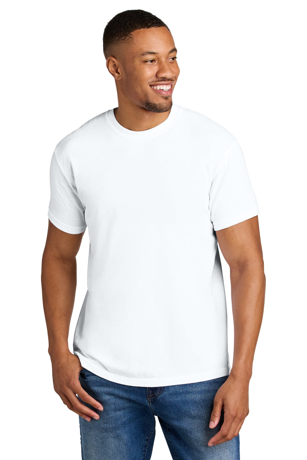COMFORT COLORS  Heavyweight Ring Spun Tee - White