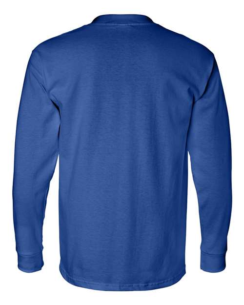 Unisex USA-Made Long Sleeve Pocket T-Shirt - Royal Blue