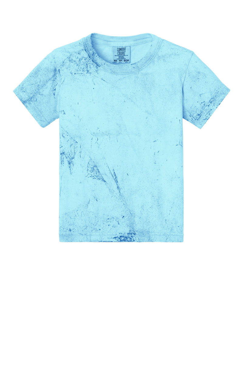 Comfort Colors Youth Heavyweight Color Blast Tee - Fiji Blue