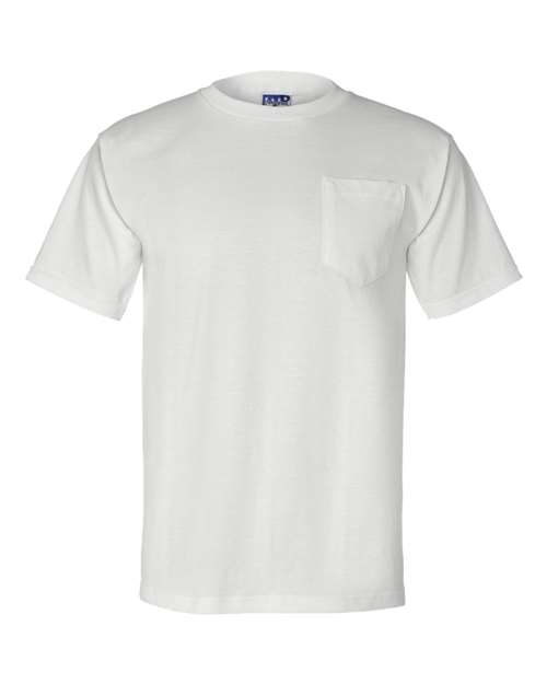 Unisex Union-Made Pocket T-Shirt - White