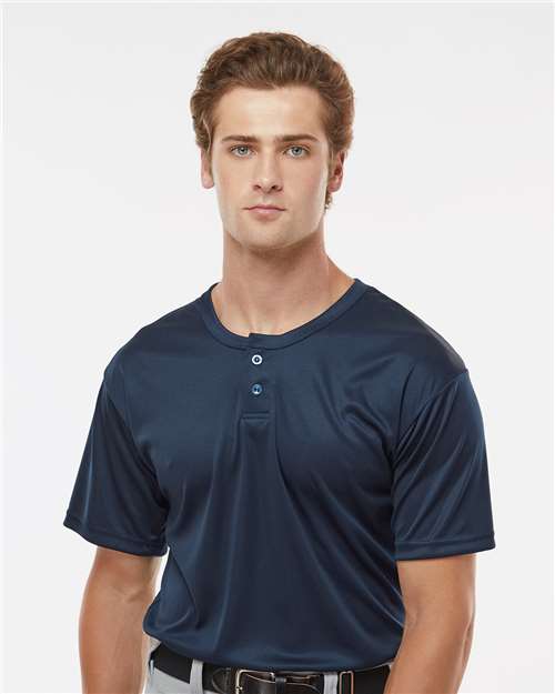 Men's B-Core Placket Jersey - Navy