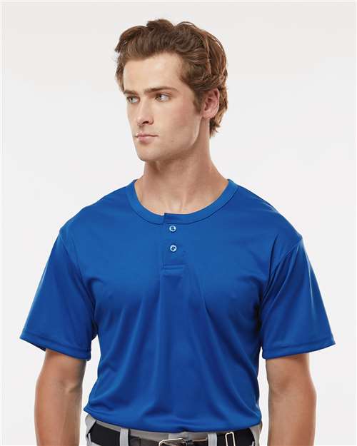Men's B-Core Placket Jersey - Royal