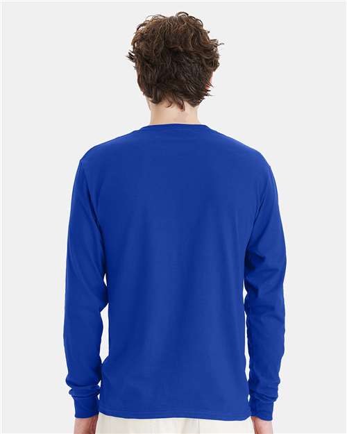 Essential-T Long Sleeve T-Shirt - Deep Royal
