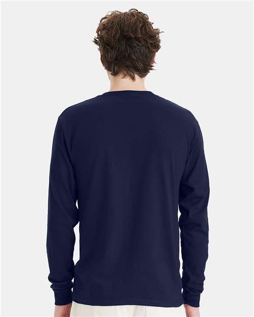 Essential-T Long Sleeve T-Shirt - Navy