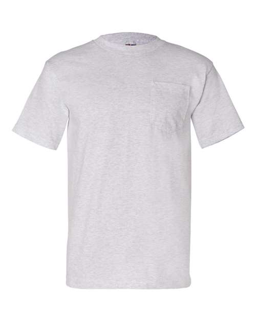 Unisex USA-Made Pocket T-Shirt - Ash