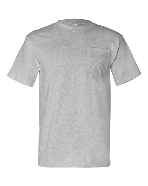 Unisex USA-Made Pocket T-Shirt - Dark Ash