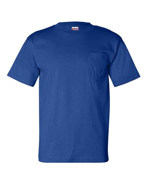 Unisex USA-Made Pocket T-Shirt - Royal Blue