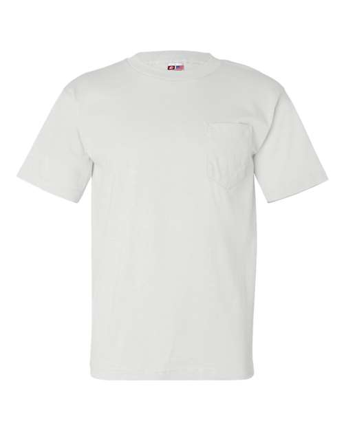 Unisex USA-Made Pocket T-Shirt - White