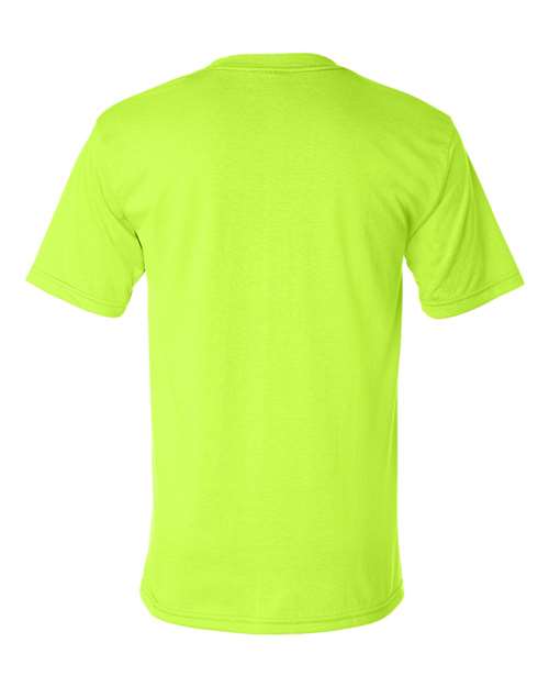 Unisex USA-Made 50/50 Pocket T-Shirt - Safety Green