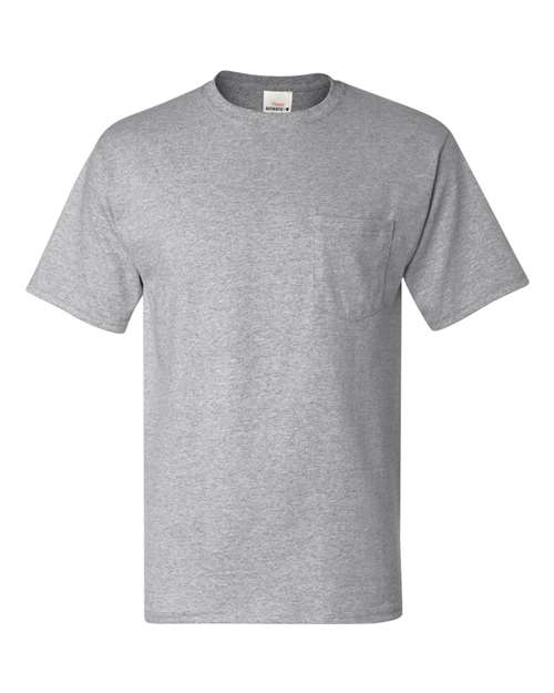 Men's Authentic Pocket T-Shirt - Light Steel
