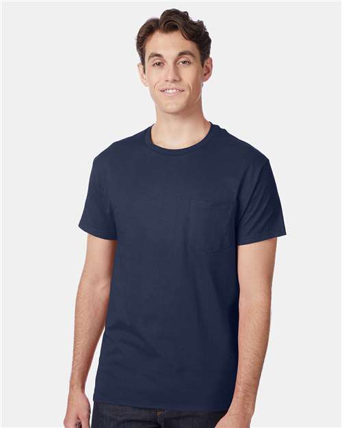 Men's Authentic Pocket T-Shirt - Navy