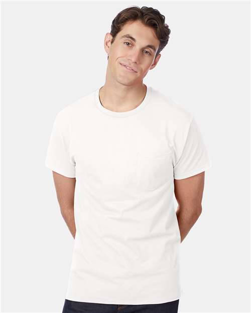 Men's Authentic Pocket T-Shirt - White