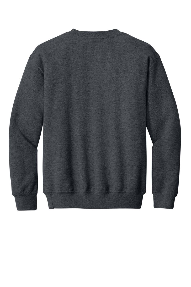 Gildan Youth Heavy Blend Crewneck Sweatshirt - Dark Heather