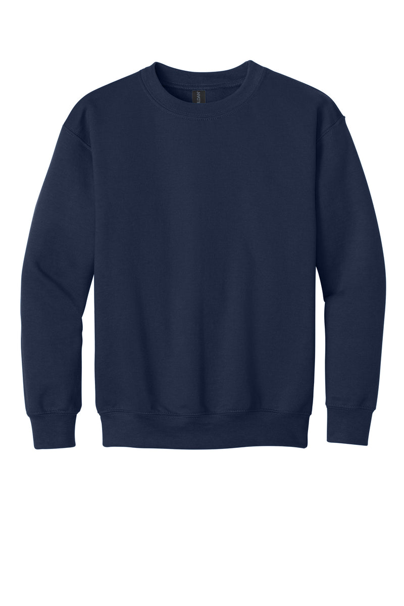 Gildan Youth Heavy Blend Crewneck Sweatshirt - Navy