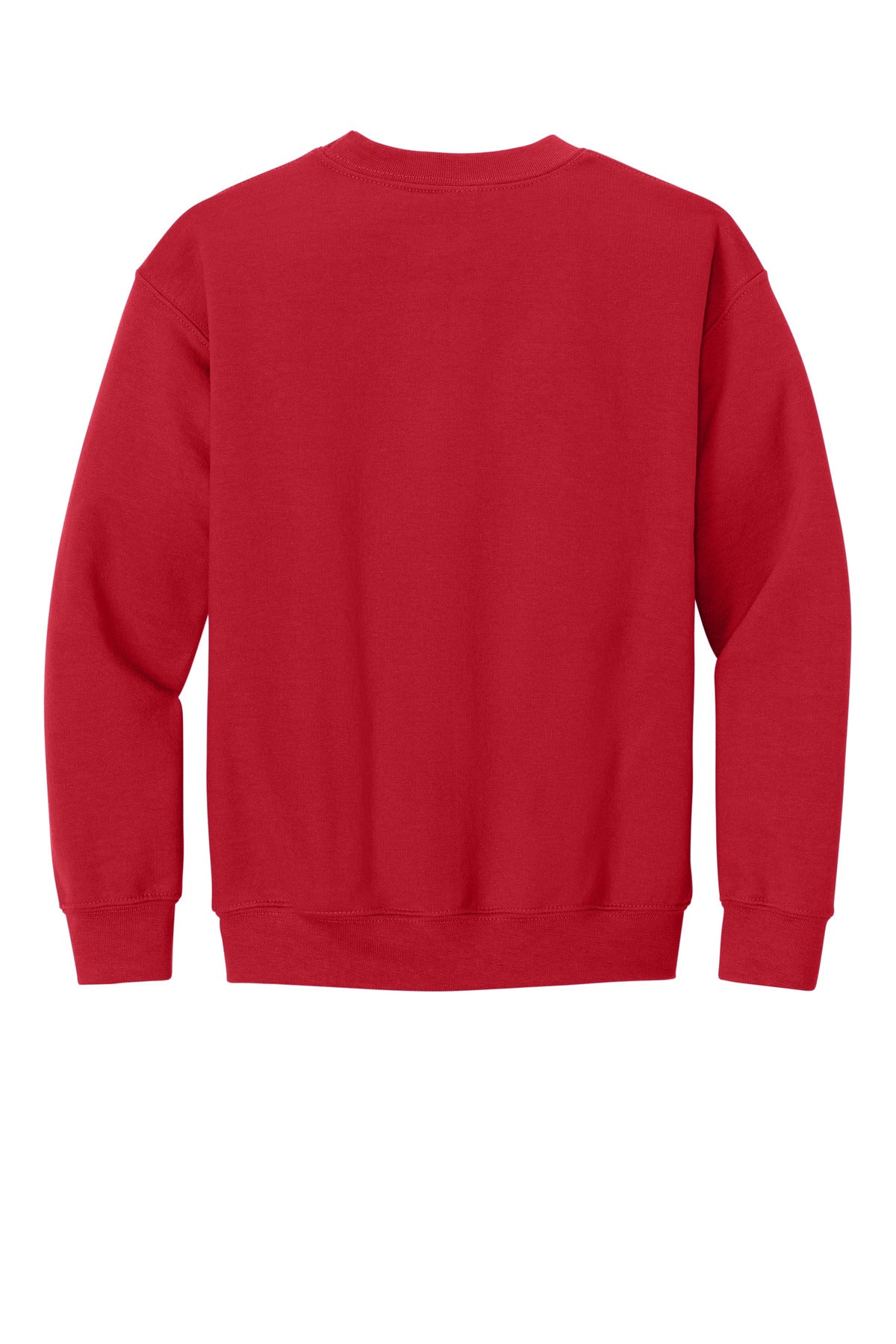 Gildan Youth Heavy Blend Crewneck Sweatshirt - Red