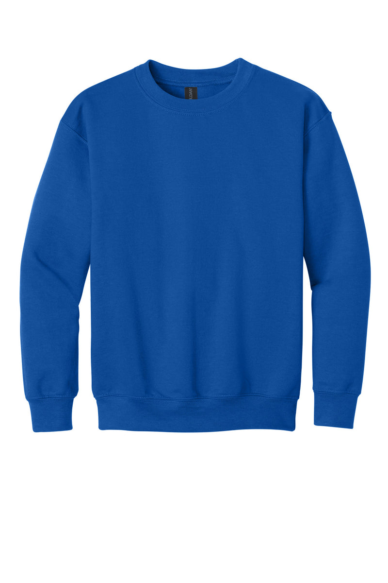 Gildan Youth Heavy Blend Crewneck Sweatshirt - Royal